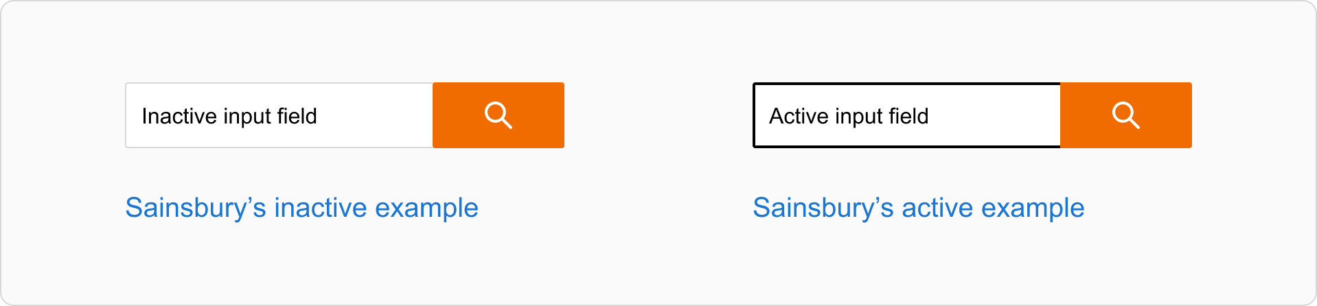 States | Sainsbury’s Design System